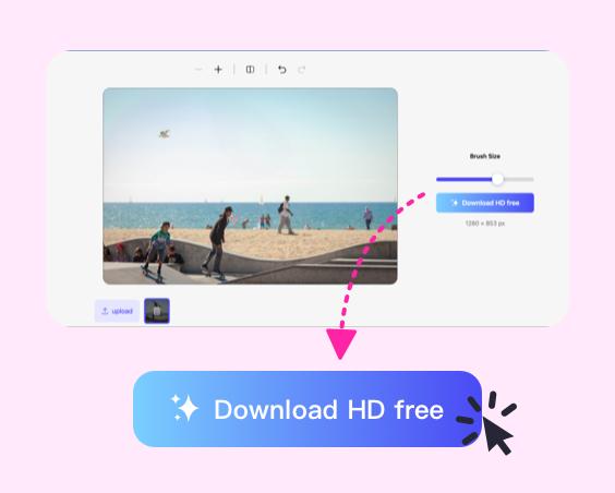 Step 4: Download the cleaned image