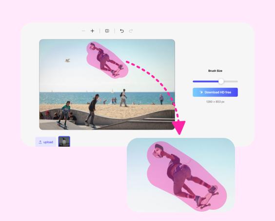 Step 3: Let AI remove objects automatically